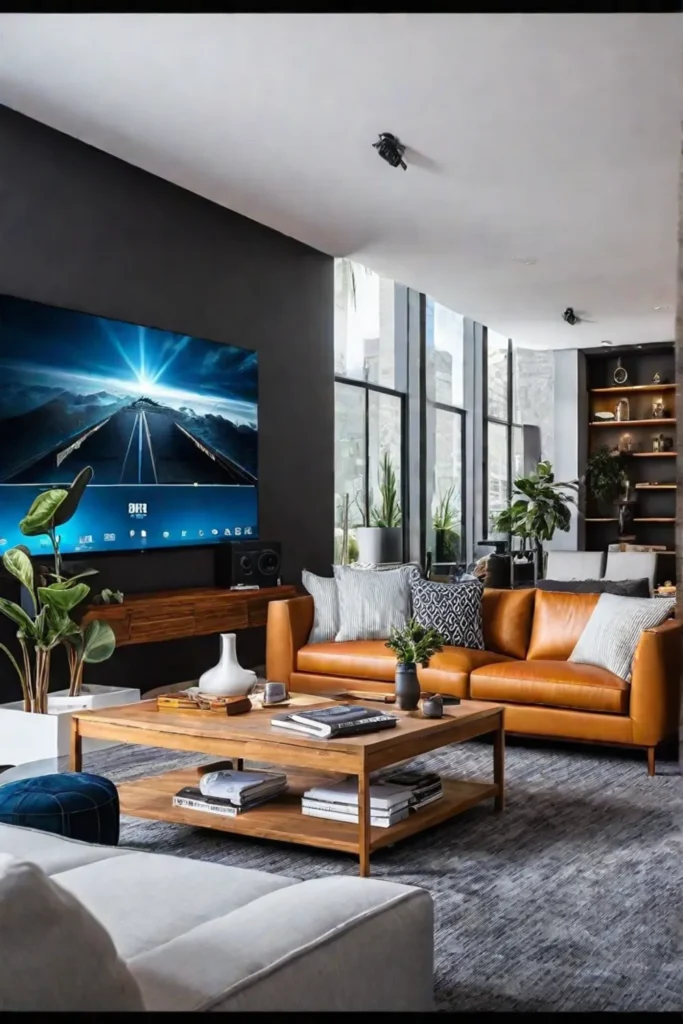 Interactive living room decor