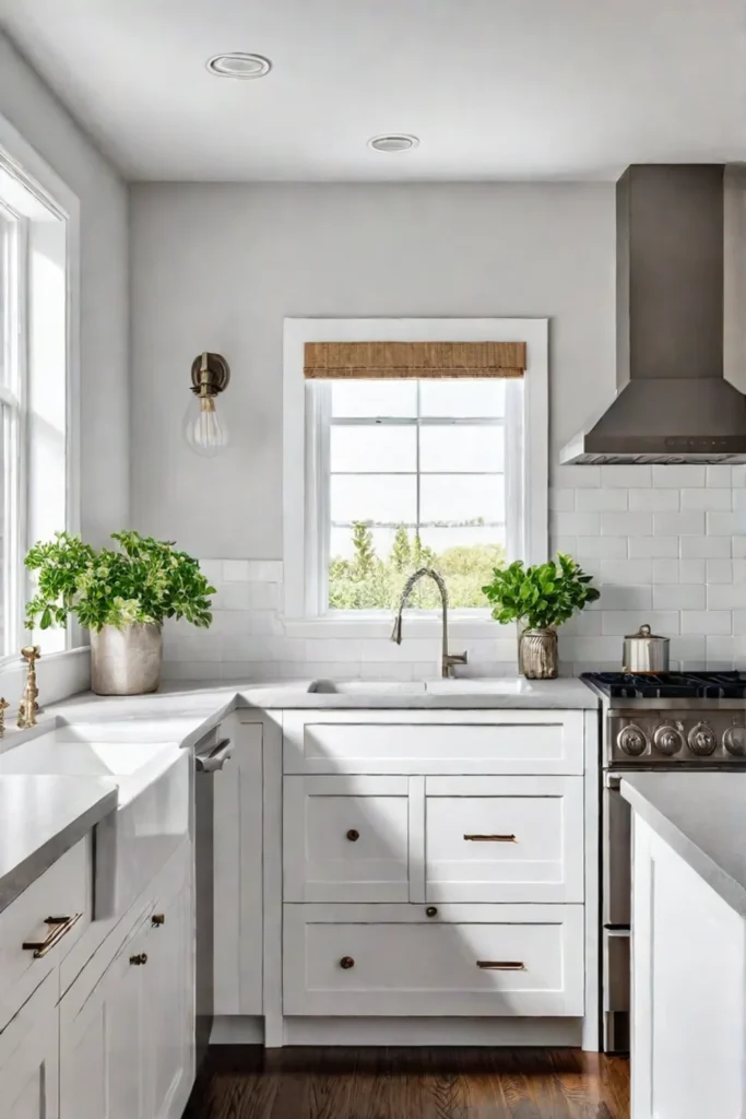 Budgetfriendly kitchen remodel with shaker cabinets and subway tile