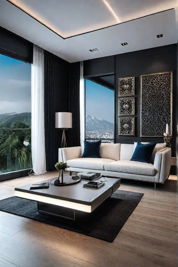 Futuristic apartment