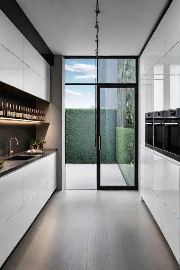 Highend kitchen with exceptional storage capabilities