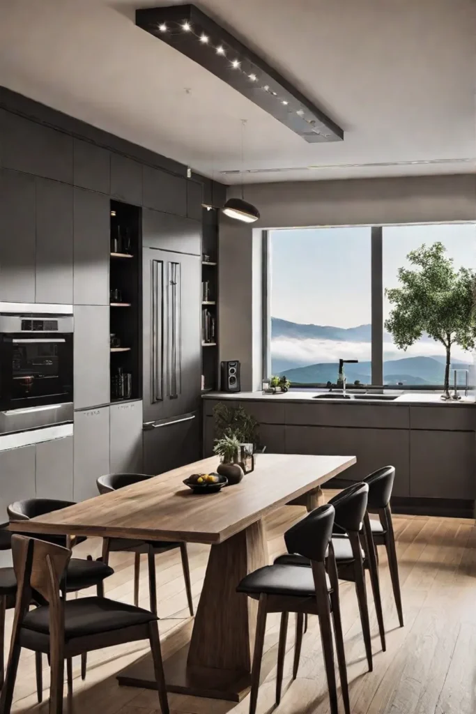 Modern kitchen designed to enhance daily routines and foster a comfortable living