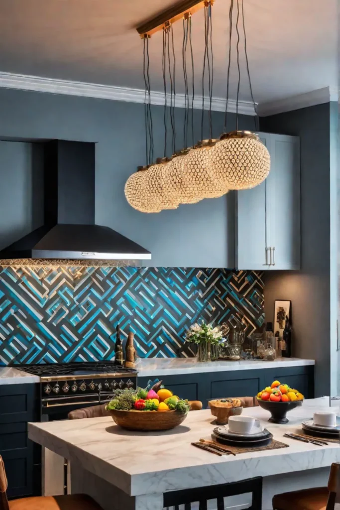 Modern kitchen reflecting personal style and creativity