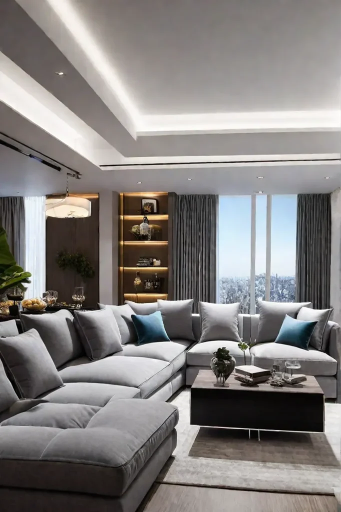 Modular sectional living room