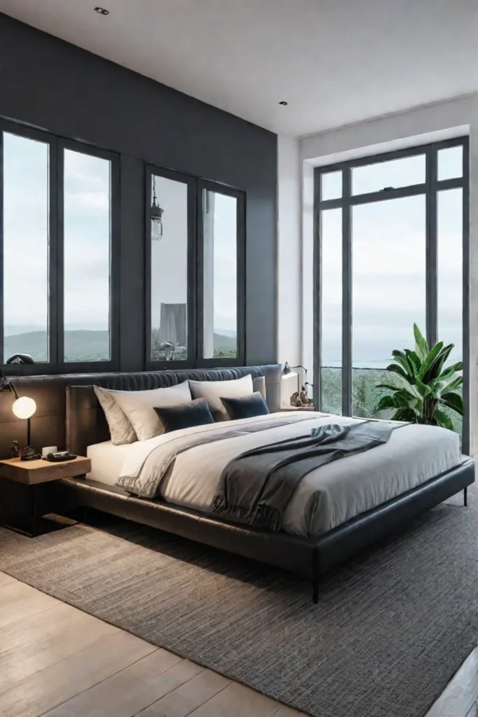 Small bedroom with minimalist design