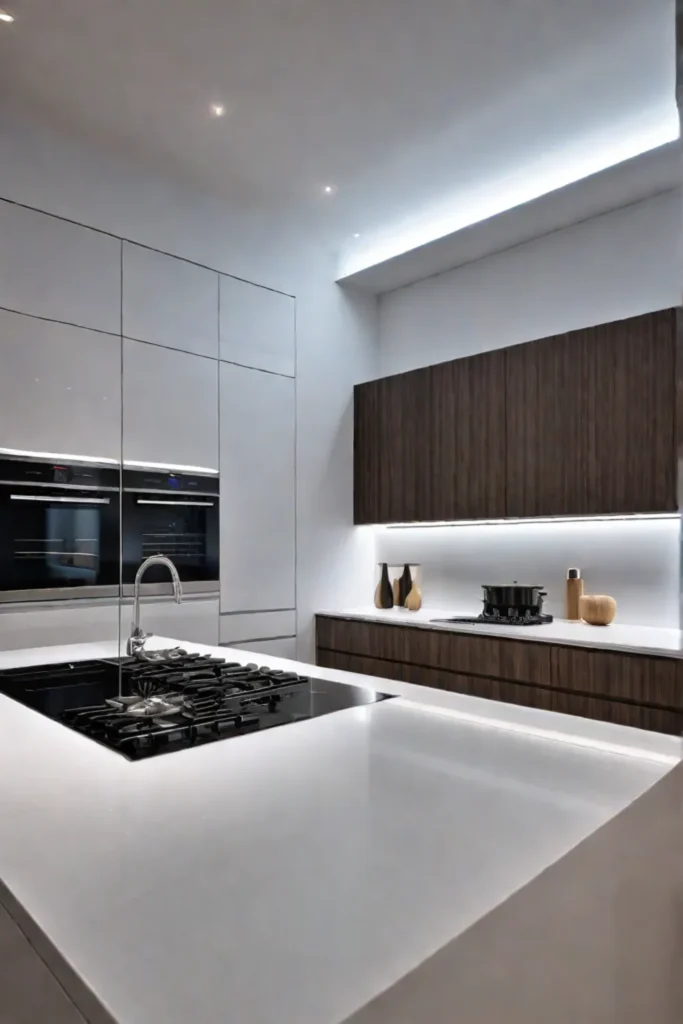 Customizable kitchen ambiance modern kitchen lighting