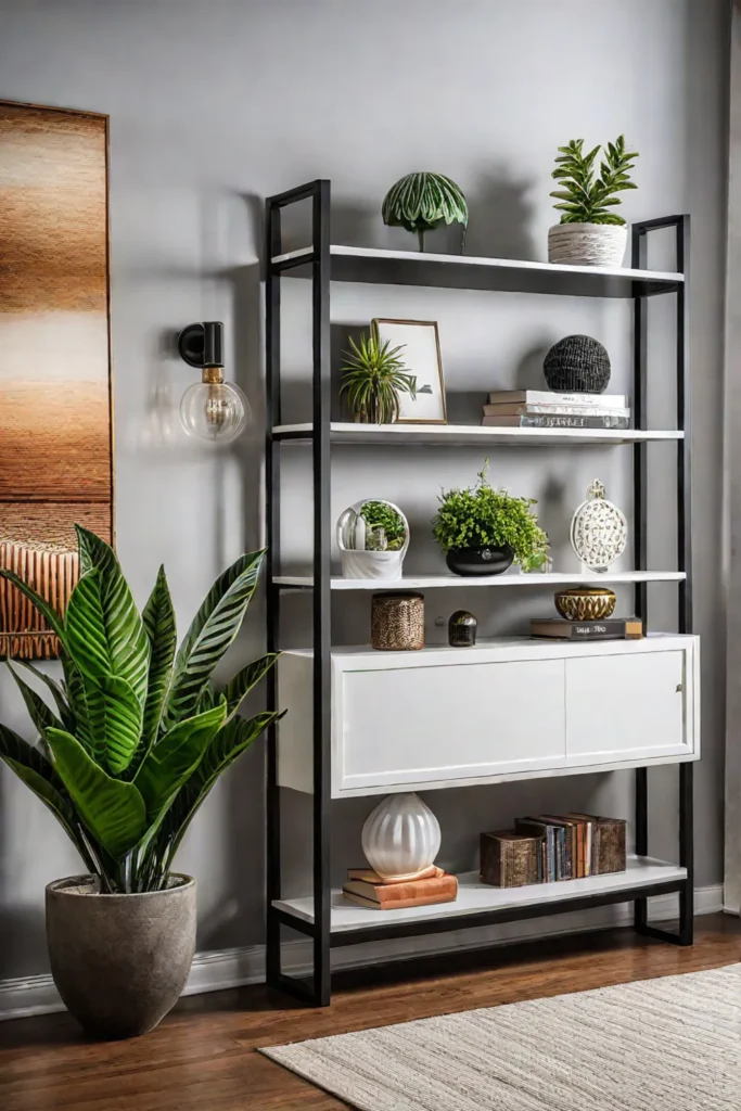 Budgetfriendly ways to create a statement wall with shelves